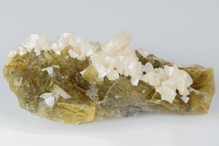 Gemmy, Yellow, Cubic Fluorite Cluster - Moscona Mine, Spain #188291